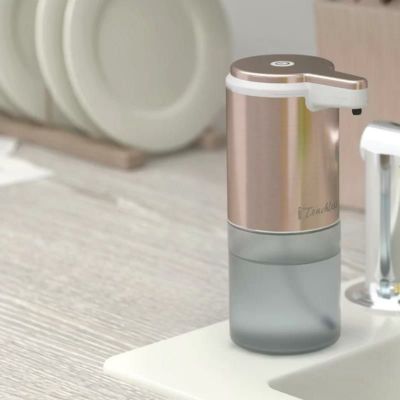 泡 ソープディスペンサー センサー 電池式 ステンレス アンブラ iTouchless Automatic Stainless Steel Foaming Soap Dispenser