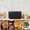 コンベクションオーブン電子レンジノンフライヤーGalanzGTWHG12BKSA104-in-1ToastWavewithTotalFry360,Black家電