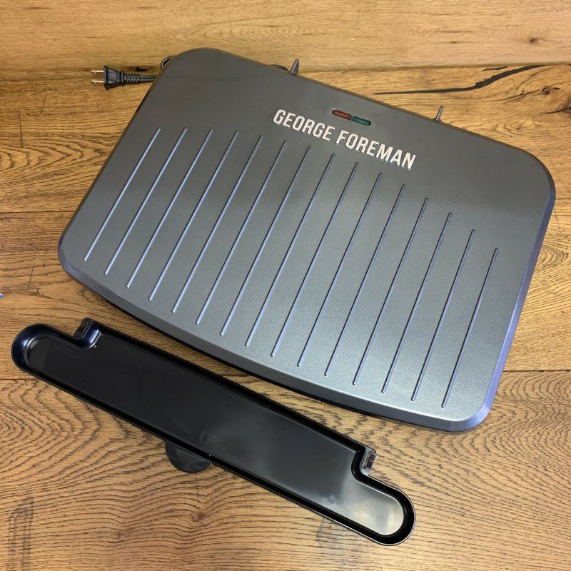 電気グリルコンパクトPFOAフリージョージフォアマンGeorgeForeman9-ServingElectricGrillGRS120GT家電