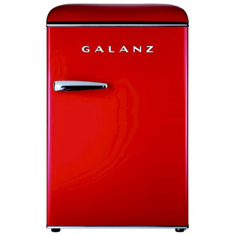 冷蔵庫冷凍庫71L1ドアレトロGalanzGLR25MGNR10RetroCompactRefrigerator,2.5CuFt家電