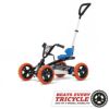 乗用玩具ペダルゴーカート折りたたみペダル10～30か月乗り物BERGToysBuzzyNitro2-In-1PedalGo-Kart