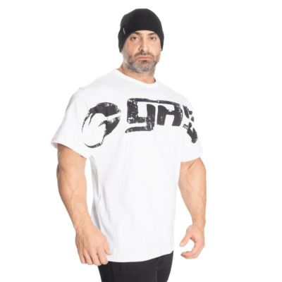 GASP オリジナルTシャツ ジム トレーニング ホワイト 筋トレ GASP Original Tee White