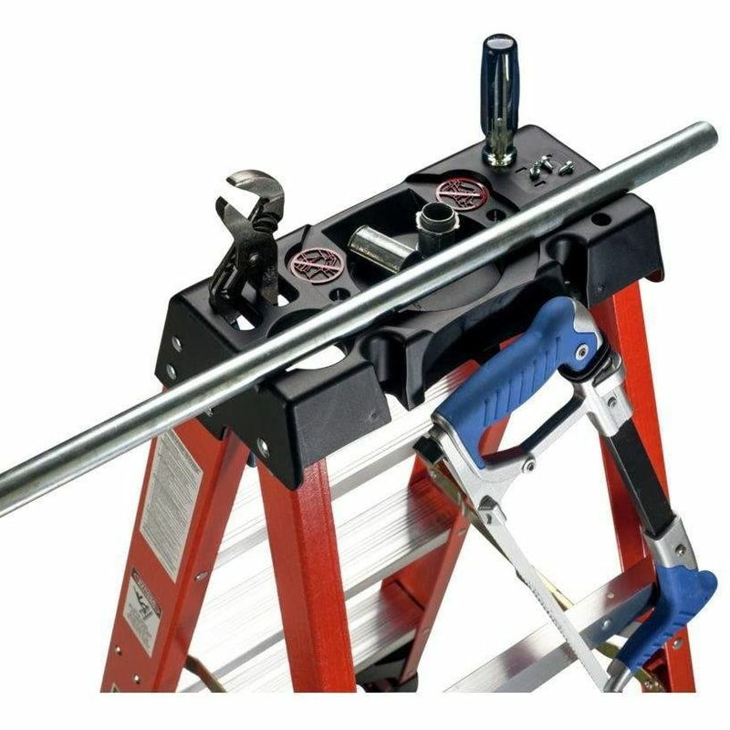 脚立折りたたみステップ高さ183cm最大136kgグラスファイバーWerner6ft.FiberglassStepLadder(10ft.ReachHeight)with300lb.LoadCapacityTypeIADutyRatingNXT1A06