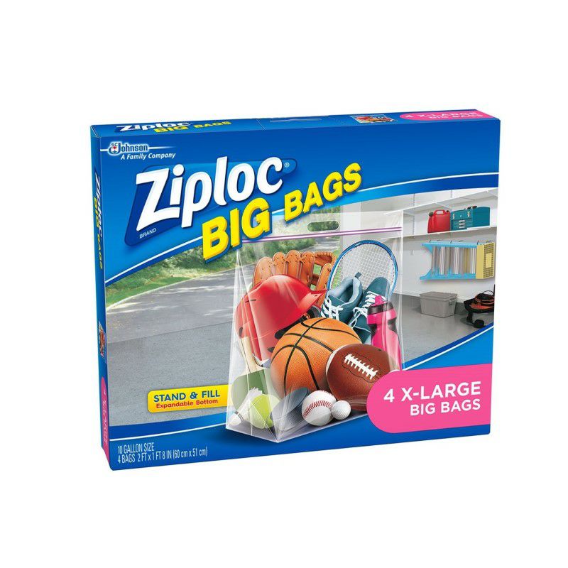 Extra large ziplock bag discount