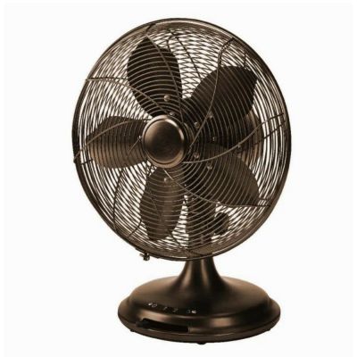 エコハウジングテーブルファン レトロ 扇風機 直径30cm 3スピード Ecohouzng 12 inch Retro Desk Fan