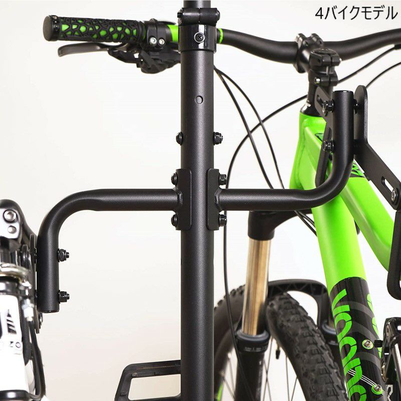 自転車ラックバイクスタンド2台CyclingDeal2-4BikeBicycleVerticalHangerParkingRackGravityFloorStorageStandforGaragesorApartments