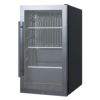サミットアンダーカウンタービルトイン室内屋外冷蔵庫幅48cm88LSummit19
