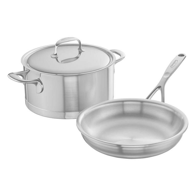 フライパン鍋フタ3点セット7層ステンレスデメイエレアトランティスベルギーDEMEYEREATLANTIS7-PLY3-PCSTAINLESSSTEELCOOKWARESET40850-655