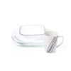 コレール食器セット16点ディナーウェアシンプルスケッチCorelleSimpleSketch16PieceDinnerwareSet,Servicefor4