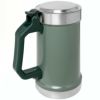 スタンレービールジョッキクラシックボトルオープナー710ml二重の真空断熱材ステンレスCLASSICBOTTLEOPENERBEERSTEIN|24OZ