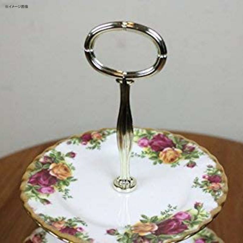 ロイヤルアルバートケーキスタンド3段ディスプレイローズバラ花柄RoyalAlbert27400132OldCountryRoses3-TierCakeStand