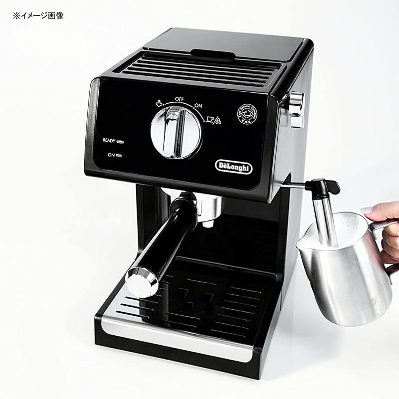 エスプレッソマシンカプチーノシステムデロンギDe'LonghiECP312015BarEspressoMachinewithAdvancedCappuccinoSystem,9.6x7.2x11.9Inches,Black/StainlessSteel家電