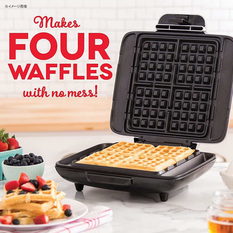 ベルギーワッフルメーカーPFOAフリーダッシュDashDNMWM455SLDeluxeNo-DripBelgianIron1200WMakerMachineForWaffles,HashBrowns,orAnyBreakfast,Lunch,&SnackswithEasyClean,Non-Stick+MessFreeSides家電