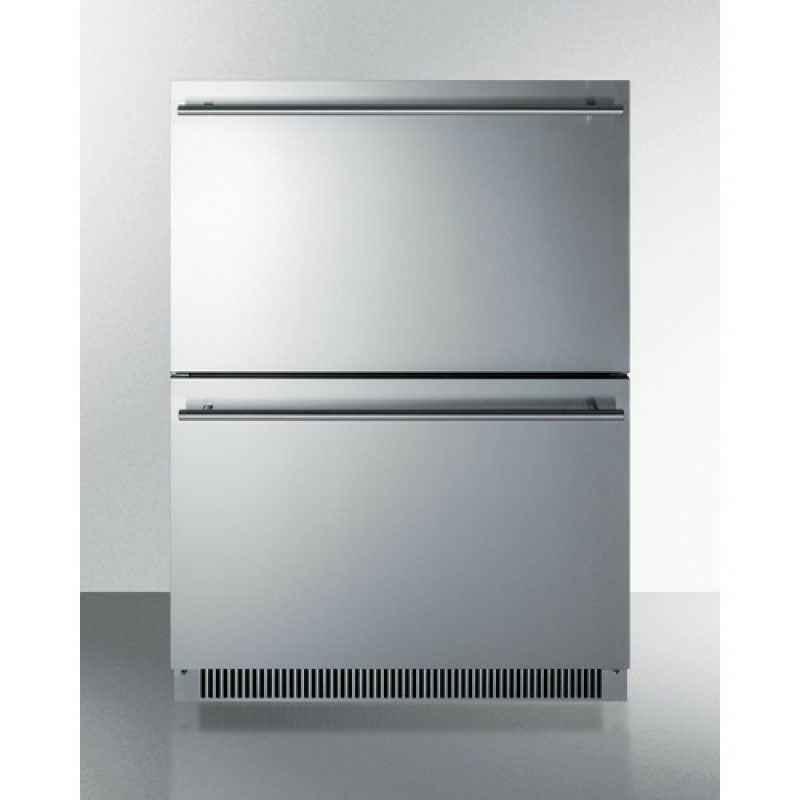 冷蔵庫引き出し式3段ビルトインステンレス24InchOutdoorRefrigeratorDrawerswith5.4cu.ft.Capacity,AutomaticDefrost,ThermostatDial,MagneticGaskets,,ADA-CompliantHeightSP6DSSTBOS7THINADA家電【代引不可】