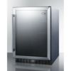 サミットアンダーカウンタービルトイン冷蔵庫幅60cm142LSummit24