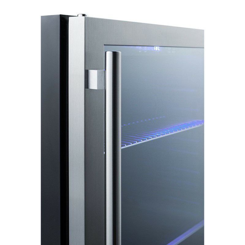 サミットアンダーカウンタービルトイン冷蔵庫幅60cm119LSummit24"Built-In/FreestandingBeverageCenter,4.2cu.ft.UndercounterRefrigeratorALBV2466/ALBV2466CSS【代引不可】家電