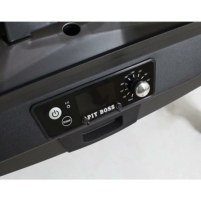 燻製機電気スモーカーペレット用キャスター付温度調節PitBossGrills775505.5PelletSmoker家電