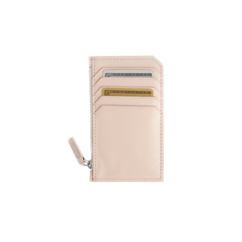 革製 カードケース ジップ付 ナッパレザー Royce CREDIT CARD WALLET