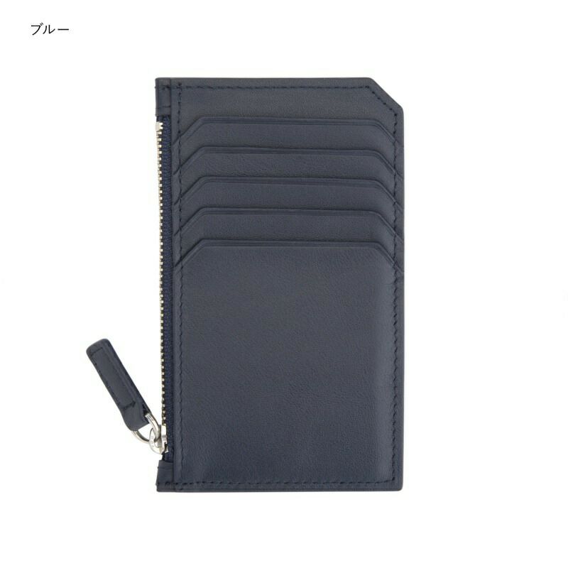 革製カードケースジップ付ナッパレザーRoyceCREDITCARDWALLET