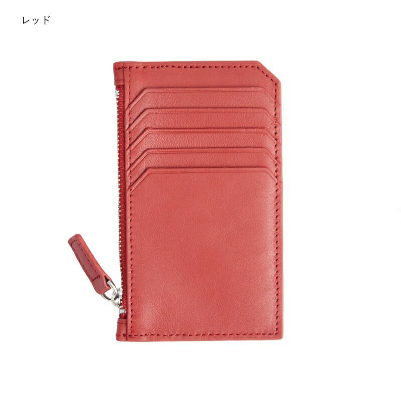 革製カードケースジップ付ナッパレザーRoyceCREDITCARDWALLET