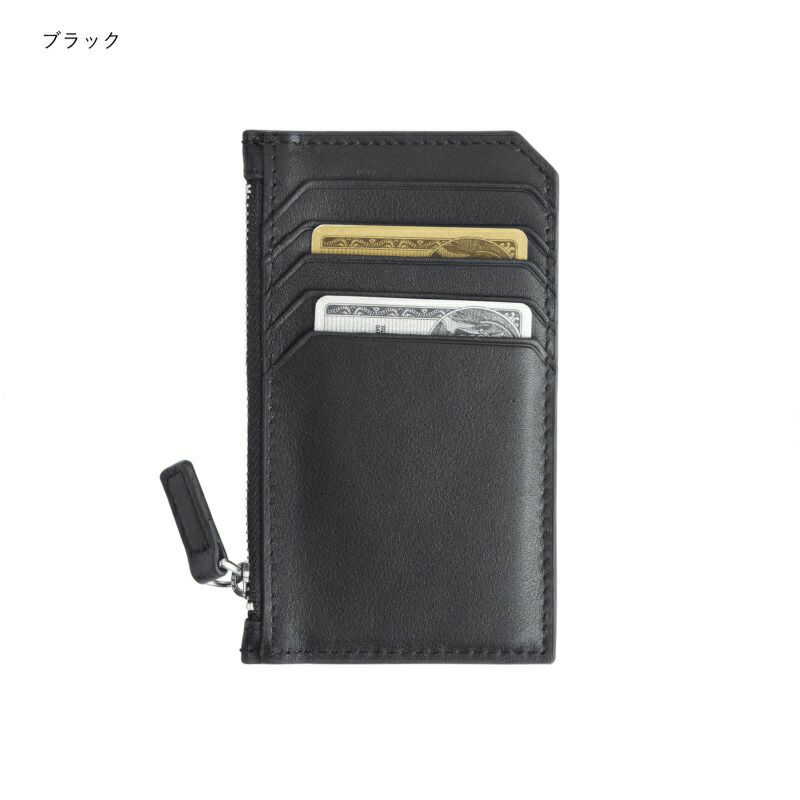 革製カードケースジップ付ナッパレザーRoyceCREDITCARDWALLET