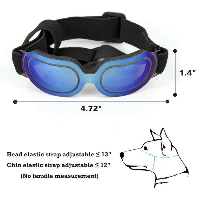 ペット用ゴーグルサングラス防水防塵UVレンズドッグキャット犬猫NamsanDogGogglesSmalltoMediumDogSunglassesUVResistantWindproofSnowproofDoggyGogglesCatGlasses