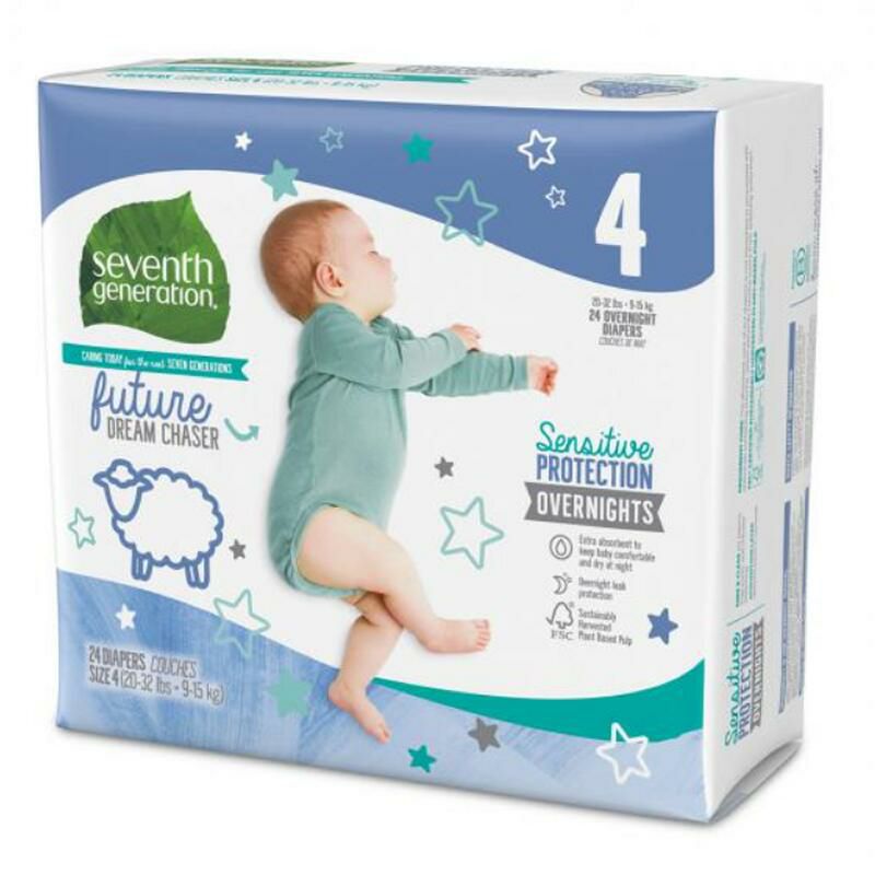 紙おむつ夜用セブンスジェネレーションSeventhGenerationDisposableOvernightDiapers