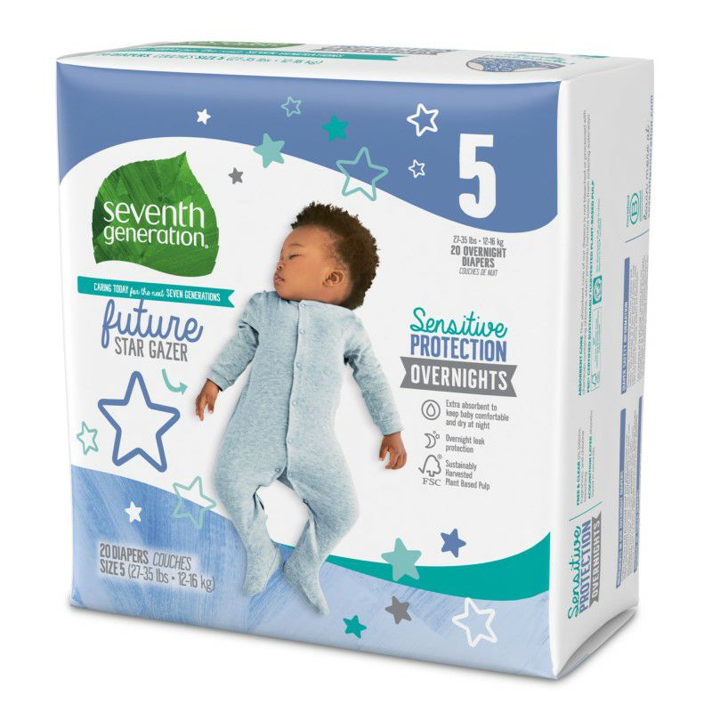 紙おむつ夜用セブンスジェネレーションSeventhGenerationDisposableOvernightDiapers