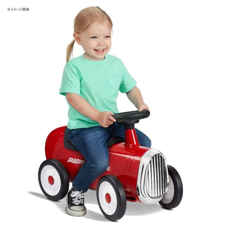 （ねこねこ）ラジオフライヤー　ロードスター　キッズ用乗用車　USED 乗用玩具 子供用 乗り物 ～3歳 19kgまで ロードスター レッド 赤 Radio