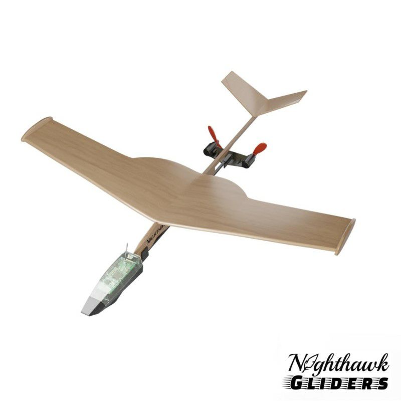 紙飛行機がラジコンにスマホ操作Bluetooth木製プロペラキットPOWERUP4.0PoweredBalsaWoodKit