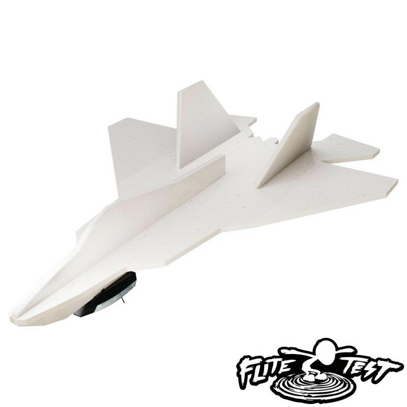 紙飛行機がラジコンにスマホ操作BluetoothプロペラキットF22jetinspiredDIYfoamairplane