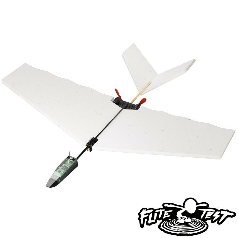紙飛行機がラジコンにスマホ操作フォームBluetoothプロペラキットEZStreakFoamAirplaneKit