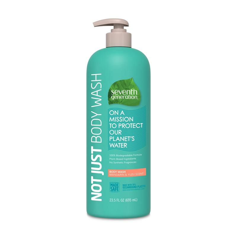 セブンスジェネレーションボディーソープ695mlマンダリンゆずSeventhGenerationBodyWashMandarinandYuzuscent23.5OZ