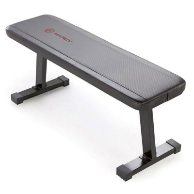フラットベンチ 270kgまで対応 ホームジム トレーニング Marcy Flat Utility 600 lbs Capacity Weight Bench for Weight Training and Ab Exercises SB-315