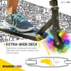 子供向け電動スクーターLED光るホイールSwagtronSwaggerSK3Kick-and-GoElectricScooterforKidsAges6andUpFeaturingLEDLightUpFrontWheel,7.5mphMaxSpeedandHeightAdjustableHandlebar