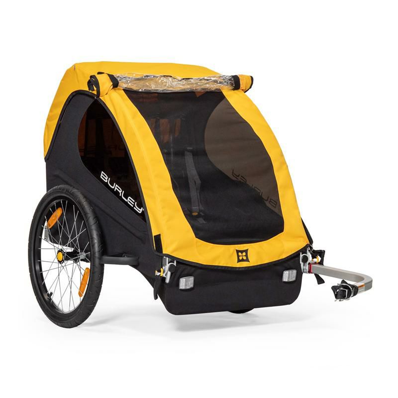 バーレーサイクルトレーラー2人乗り自転車用ベビーカービーBurleyBeeKIDBIKETRAILERS