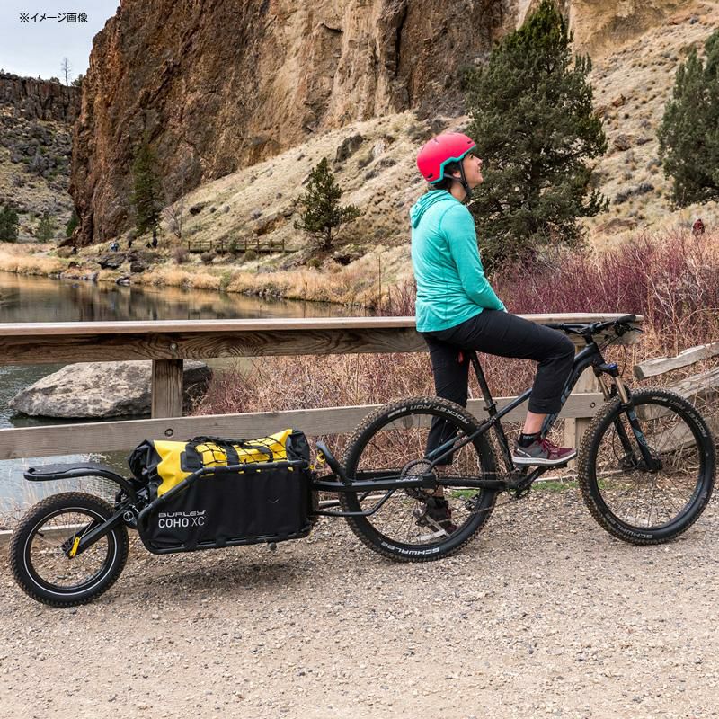 バーレーサイクルトレーラー一輪自転車用カーゴ荷物BurleyCohoXCBIKECARGOTRAILERS