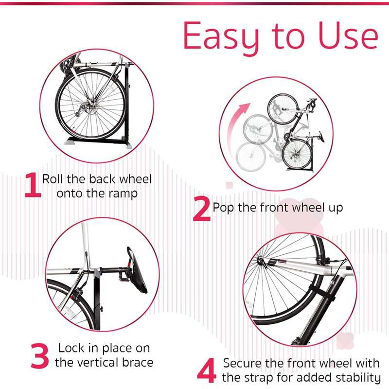 自転車スタンド縦置きラックバイクBikeNookBicycleStand,PortableandStationarySpace-SavingRackwithAdjustableHeight,forIndoorBikeStorage