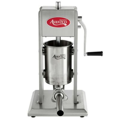 ソーセージスタッファー ステンレス 縦型 4サイズ 詰める Avantco Stainless Steel Vertical Manual Sausage Stuffer with 1/2