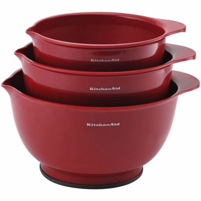 キッチンエイド クラシック ミキシングボウル ボール 3サイズセット スタッキング 重なる KitchenAid Classic Mixing Bowls, Set of 3