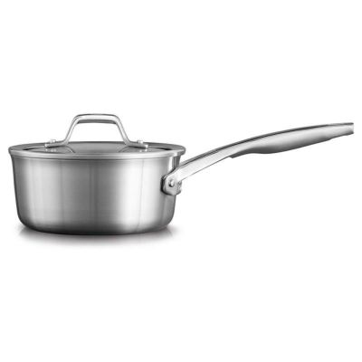 片手鍋 ソースパン フタ付 ステンレス カルファロン プレミア IH対応 Calphalon Premier Stainless Steel  Sauce Pan | アルファエスパス