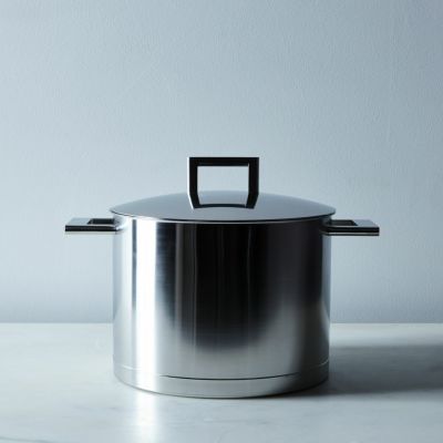 両手鍋 フタ付 8L 7層 2重構造蓋 デメイエレ ジョン・ポーソン ベルギー Demeyere John Pawson Stock Pot With Double Walled Lid