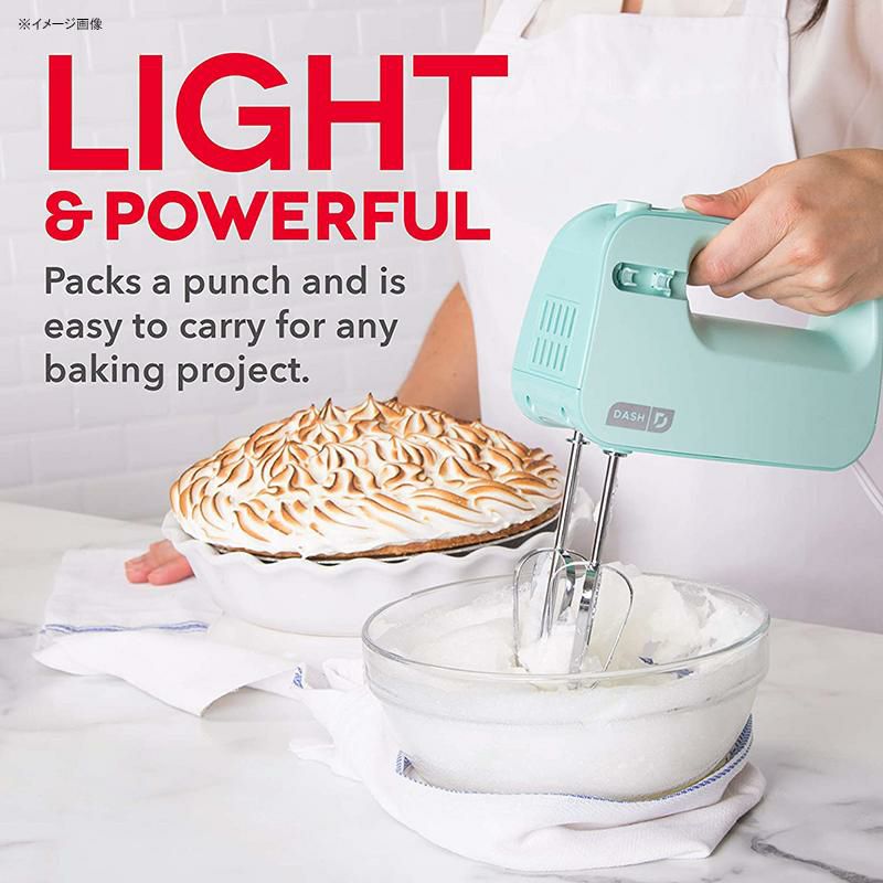 ハンドミキサーコンパクト3スピードダッシュDashSmartStoreCompactHandMixerElectricforWhipping+MixingCookies,Brownies,Cakes,Dough,Batters,Meringues&More,3speed,Aqua家電