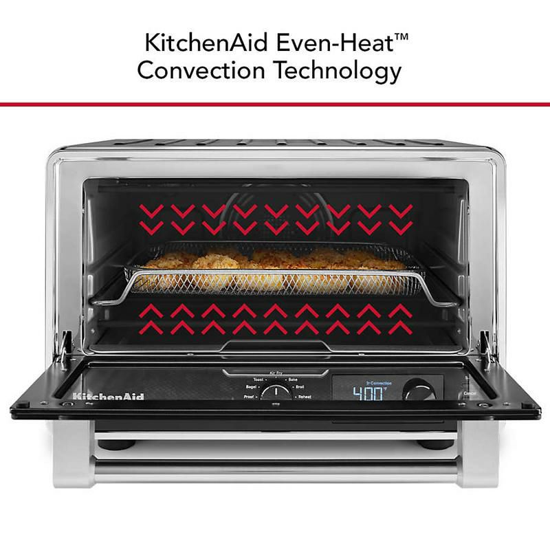 キッチンエイド ノンフライヤー オーブントースター エアフライ 食品乾燥 KitchenAid Toaster Oven Air Fryer  KCO124BM 家電 | アルファエスパス