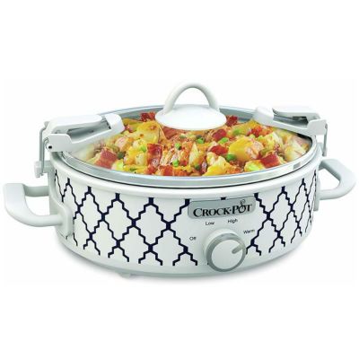 スロークッカー2.4LミニキャセロールクロックポットCrockpot2.5-QuartMiniCasseroleCrockSlowCookerSCCPCCM250家電