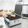 パニーニサンドイッチグリルプレス業務品質溝あり25×23ワーリングWaringWPG150PaniniPerfettoGroovedTop&BottomPaniniSandwichGrill-93/4