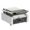 パニーニサンドイッチグリルプレス業務品質溝あり22×22GalaxyP68SinglePaniniSandwichGrillwithGroovedPlates-81/2