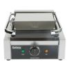 パニーニサンドイッチグリルプレス業務品質溝あり22×22GalaxyP68SinglePaniniSandwichGrillwithGroovedPlates-81/2