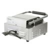 パニーニサンドイッチグリルプレス業務品質溝あり22×22GalaxyP68SinglePaniniSandwichGrillwithGroovedPlates-81/2