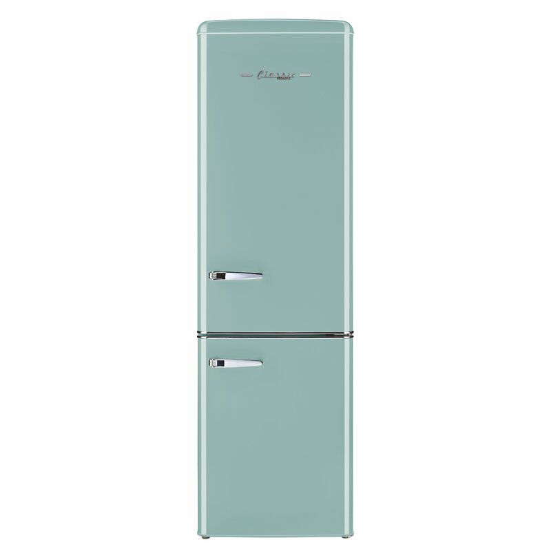 冷蔵庫冷凍庫2ドア246L幅55cmUniqueRetro21.6in.9cu.ft.BottomFreezerRefrigerator家電